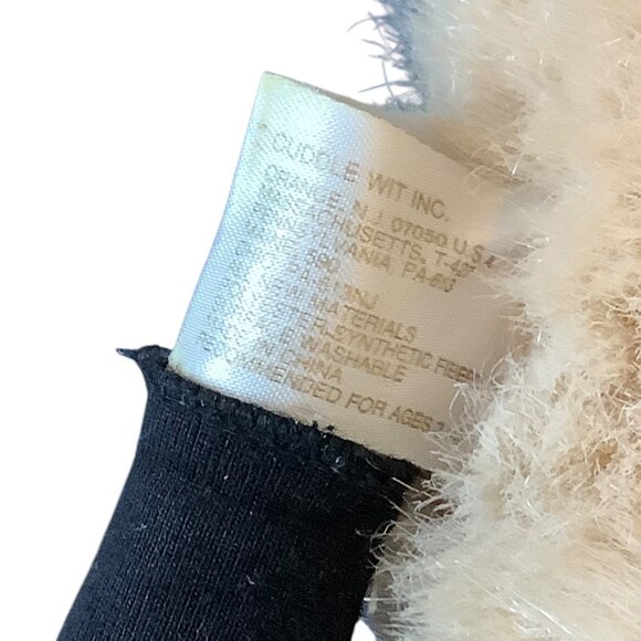 Vtg Cuddle Wit Beige Plush Easter Bunny Rabbit Stuffed Animal Toy 25" Tall - Picture 5 of 7